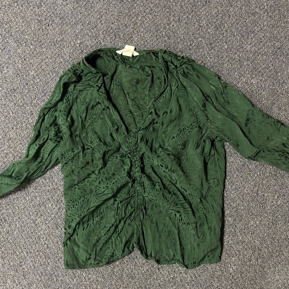 H&M Deep Green Women's Blouse